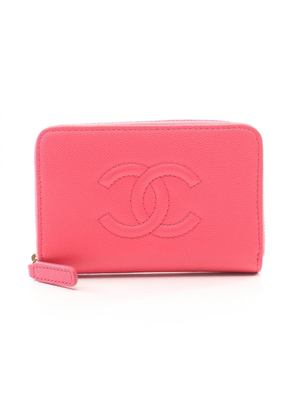Chanel Coco Mark Around Zip Wallet #280357C84B